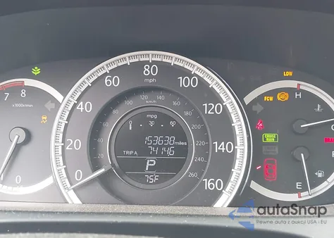 2014 Honda Accord Ex-L from USA, damaged, VIN 1HGCR2F81EA201548